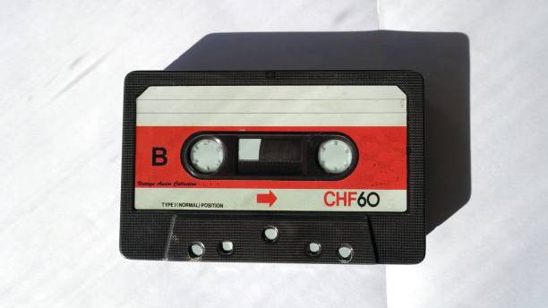 istock An audio cassette, a vintage object that still works very well 1213448696