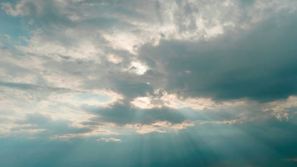 istock Tuscany, Italy. The sun breaks through the clouds. 1213465780