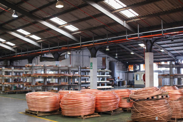 istock Scrap metal recycling facility. 1213476552