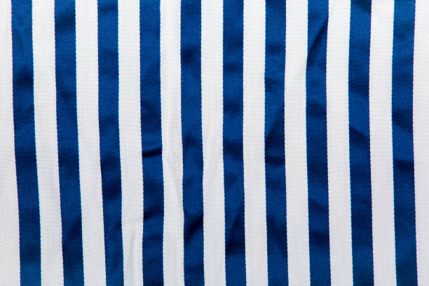 blue and white striped pattern on fabric"n - artex imagens e fotografias de stock