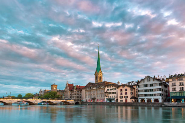 istock Zurich, largest city in Switzerland 1213479229