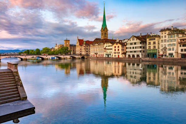 istock Zurich, largest city in Switzerland 1213479230