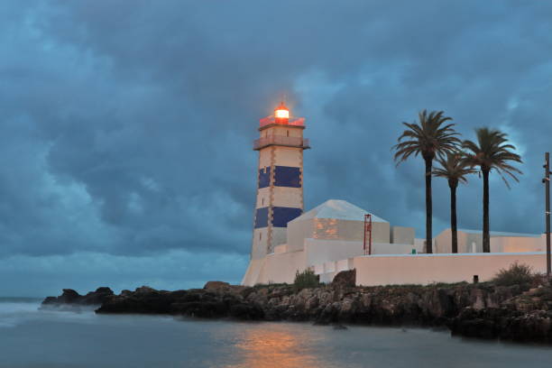 istock Santa Marta lighthouse in Cascais 1213485392
