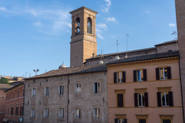 istock Fabriano, Marches, Italy: historic buildings 1213486349