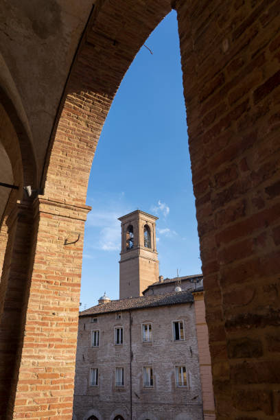 istock Fabriano, Marches, Italy: historic buildings 1213486370