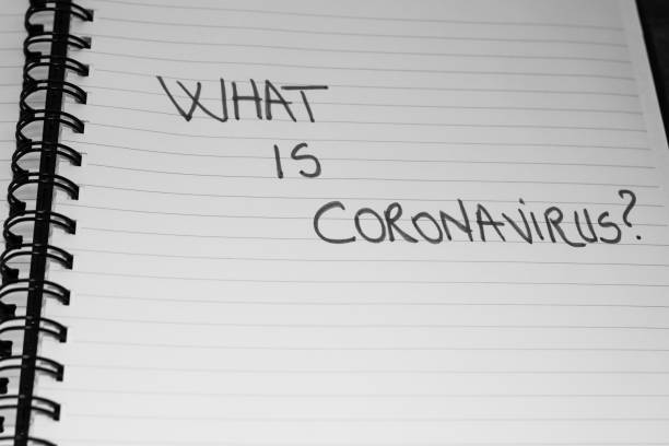 istock Coronavirus test handwriting  text on paper, on office agenda. Copy space. 1213488110
