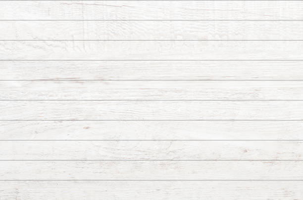 istock White wood plank texture for background. 1213494058