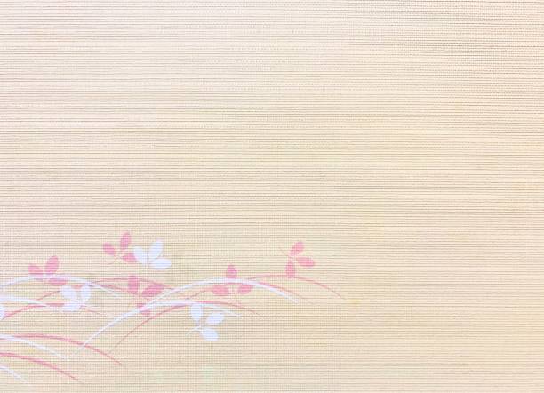 일본식 꽃무늬 - 5946 뉴스 사진 이미지
