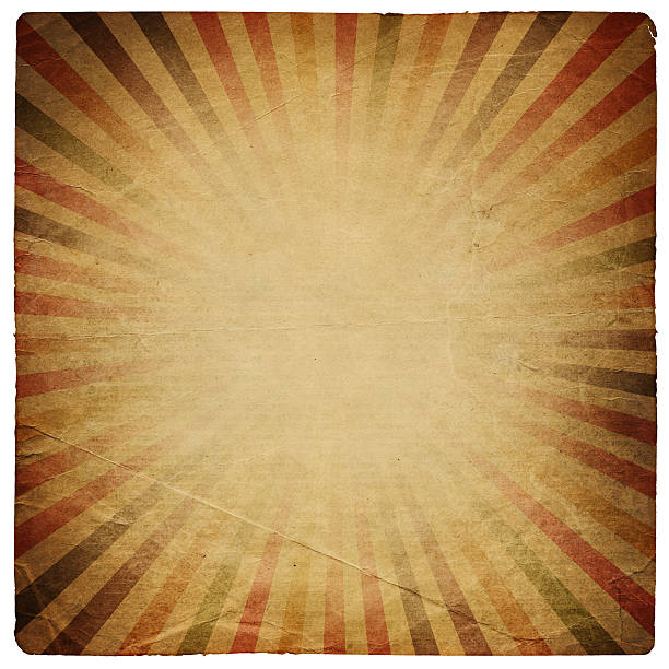 istock Square shaped sunburst ornated paper sheet. 121350065