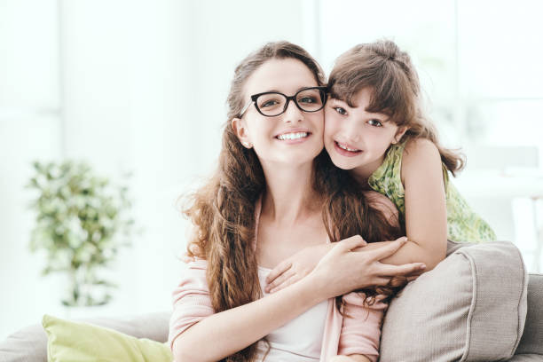 istock Happy family at home 1213508454