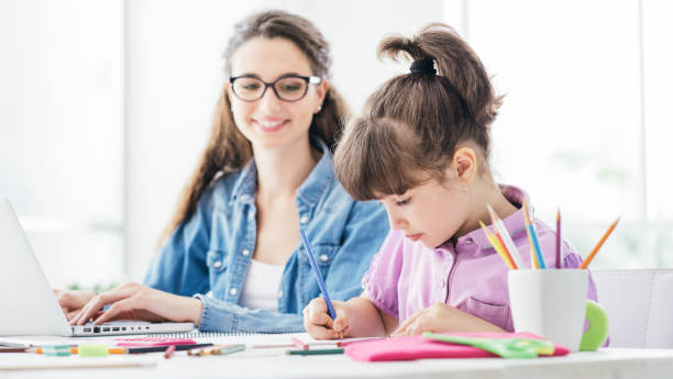 istock Mother and child spending time together at home 1213509884