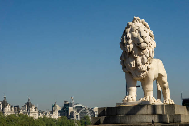 istock South Bank Lion Statue in London 1213510620