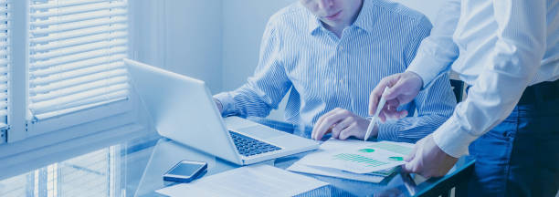 istock business team people working on marketing plan, banner 1213511711
