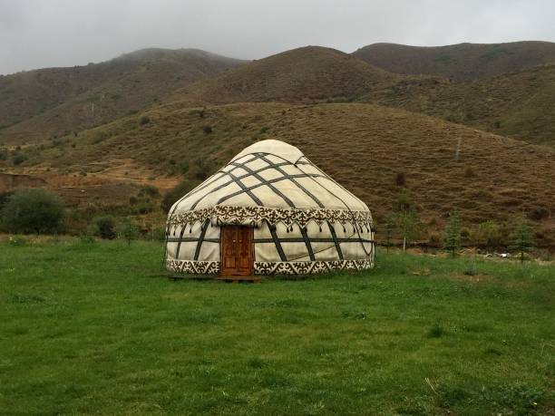istock Kyrgyz yurt 1213514386