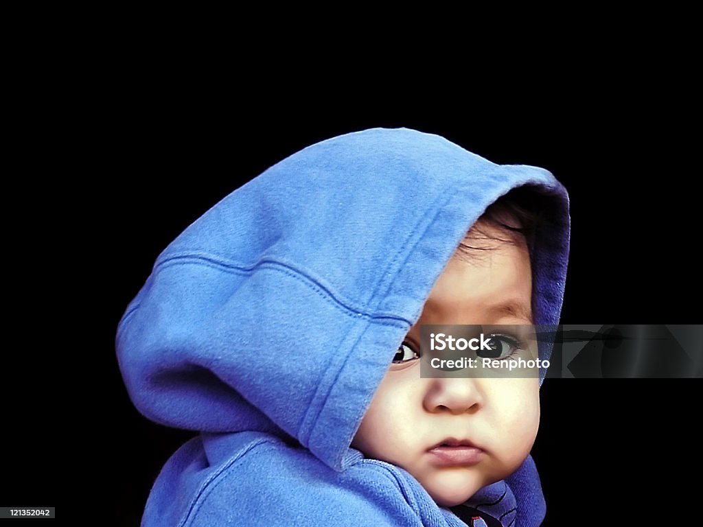 Hermoso bebé - Foto de stock de Azul libre de derechos