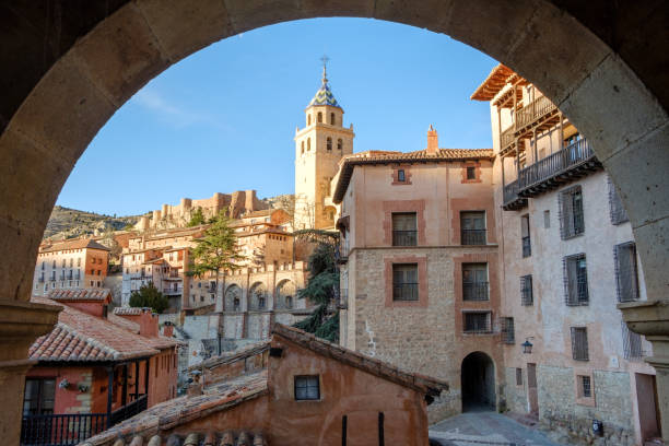 istock Albarracin, medieval walled village in Teruel 1213526465