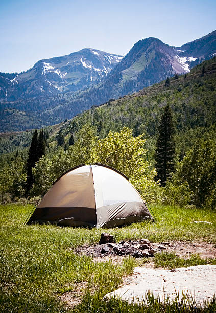 istock Camping up American Fork Canyon in Utah 121352699