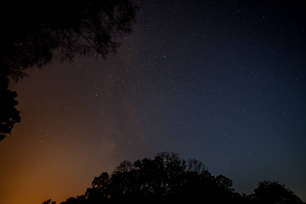 istock The night sky, the Milky Way. night landscape, long shutter speed 1213529760