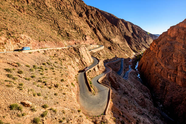 istock Winding road. Dades Gorge 1213533583