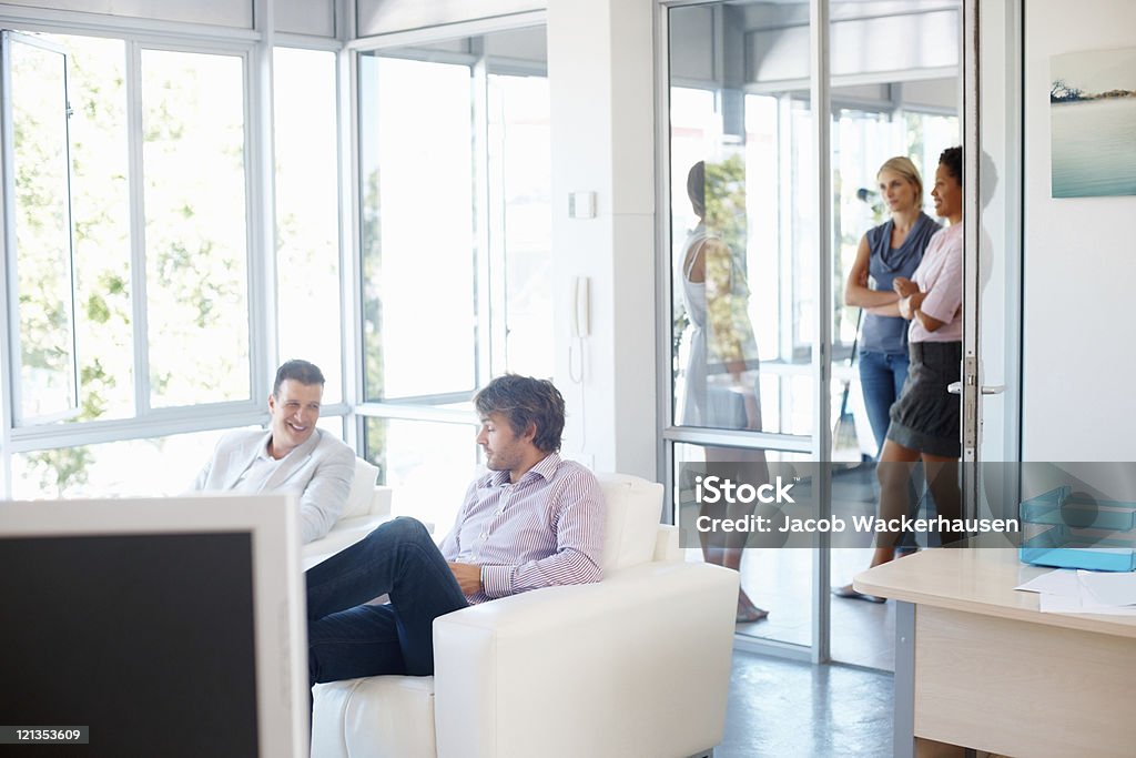 Business people taking a break from work  Adult Stock Photo