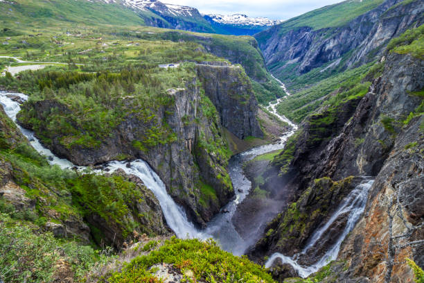 istock Voringsfossen waterfall in Norway 1213539147