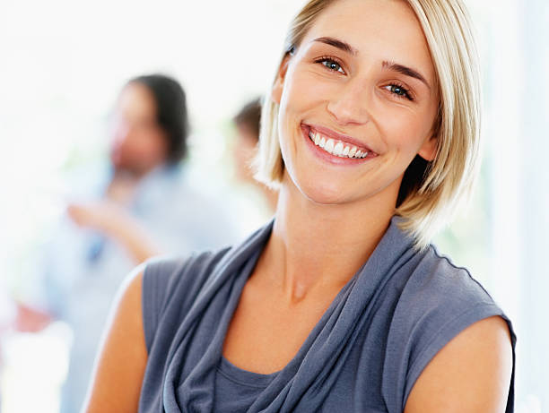 istock Woman taking break from meeting 121353981