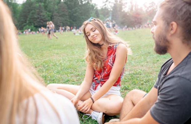 istock Friends partying outdoor during summer time 1213542878