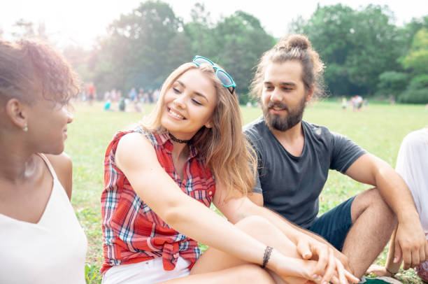 istock Friends partying outdoor during summer time 1213542941