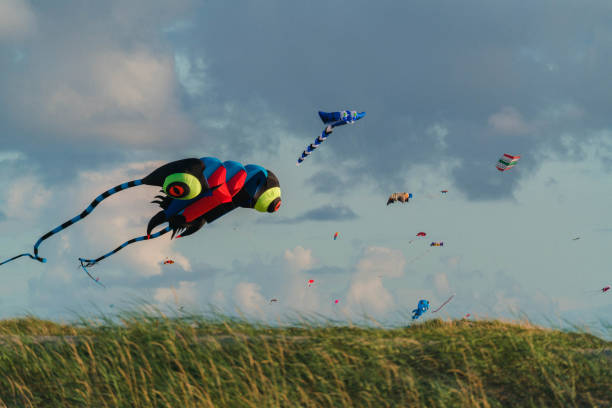 Salary, Madagascar, June 6, 2017: A kitesurfer surfing in the Ambatomilo lagoon, South of Madagascar