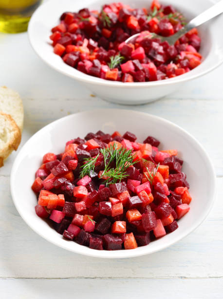 istock Healthy detox salad with beetroot, potato, carrot 1213551027