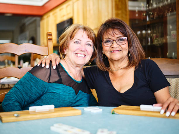 istock Senior Women Playing a Game 1213564833