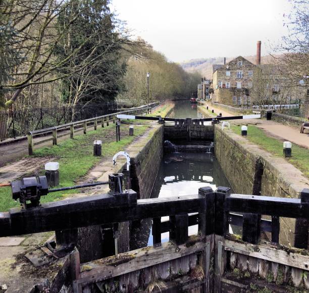 istock A view of the Canal in Hebden Bridge 1213564889