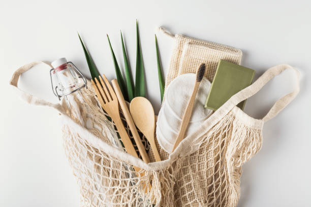 istock Zero waste, sustainable and eco-friendly lifestyle. 1213567256