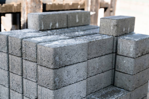 istock paving stones are being laid 1213569759