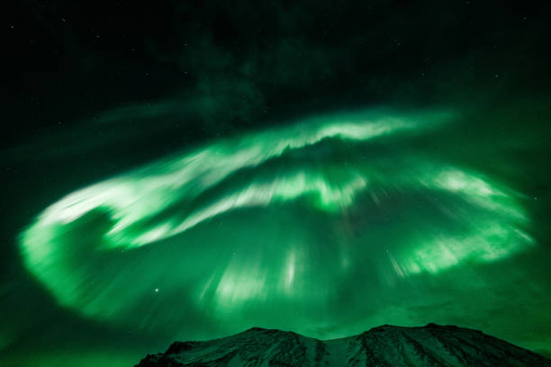 There have been some beautiful Northern Lights in March 2016 in South Iceland with some peeks at level 6 and incredible structures and \
