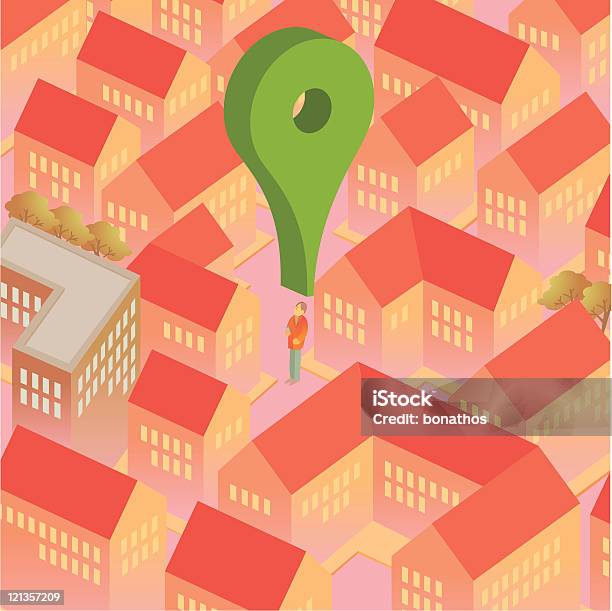 Placeholder In The City Stock Illustration - Download Image Now - Cityscape, Color Image, Concepts