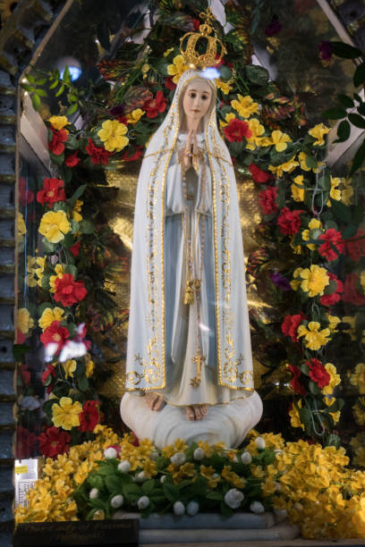 istock The Virgin Mary statue in church 1213572202