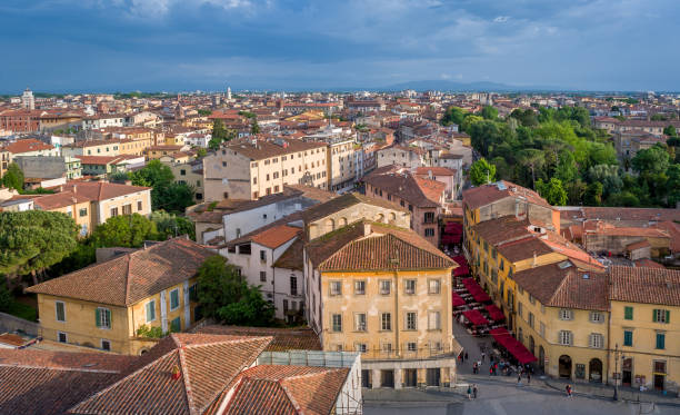 istock Red roofs of Pisa old town 1213572395