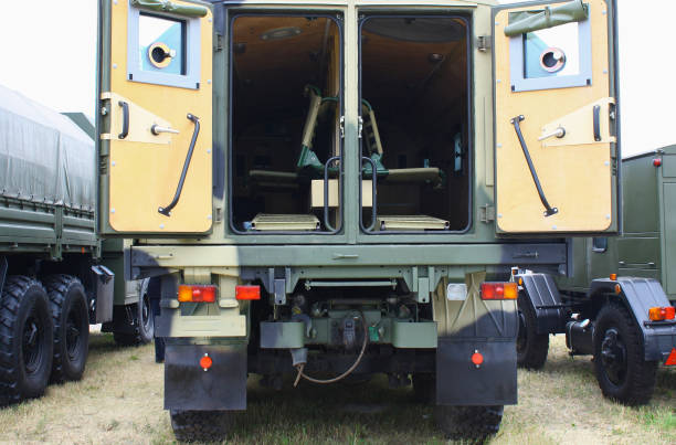 istock Modern Russian military vehicle for transporting soldiers 1213572761