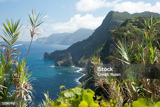 Madeira View From Ponta Do Clerigo Stock Photo - Download Image Now - Atlantic Islands, Cliff, Coastal Feature