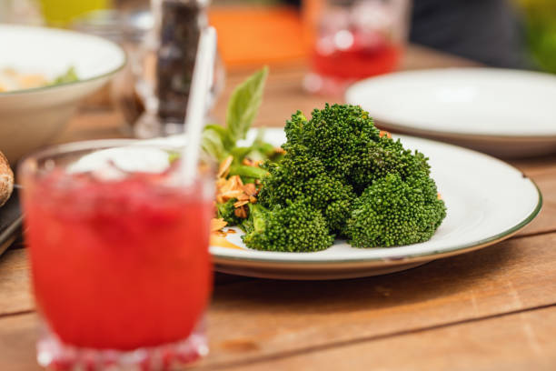 istock Broccolini And Almond Salad 1213597614