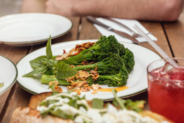 Broccolini And Almond Salad