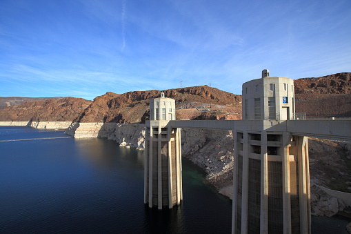 Intake Towers at the Hoover Dam