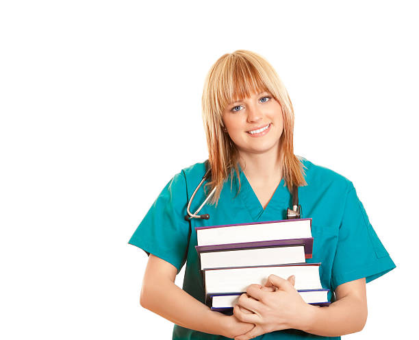 sorridente enfermeira aluno - 4811 imagens e fotografias de stock