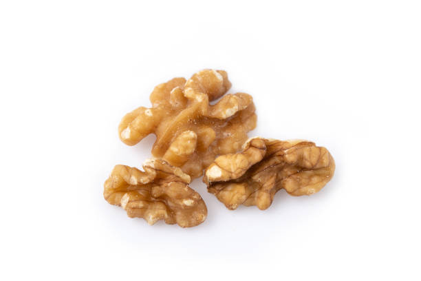 istock golden brown walnut isolated on white background 1213615871