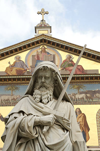 istock Statue of St Paul 121362056