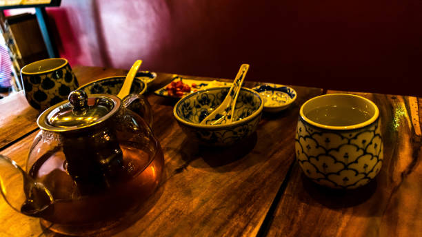istock A cup and a pot of tea 1213628406