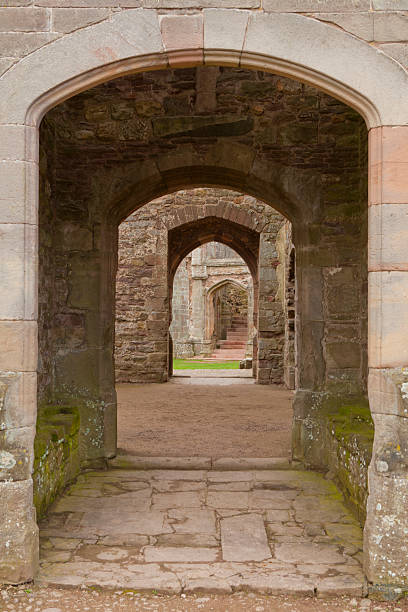 istock Castle Doorways, Raglan, Wales 121362935