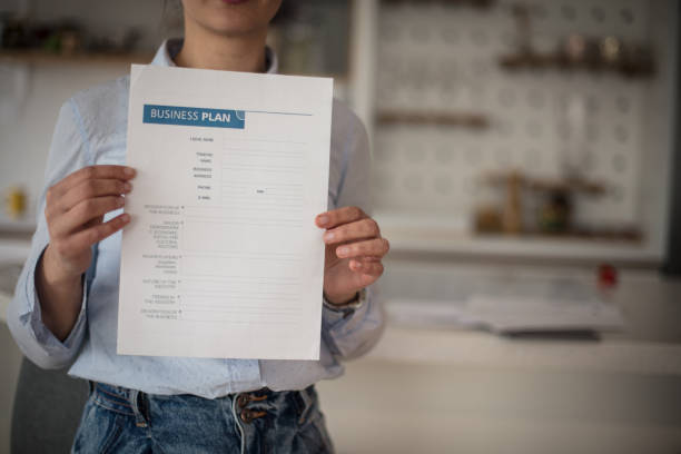 istock It's time for new business plans. 1213632145