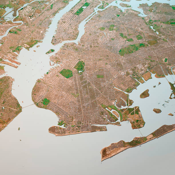 istock Brooklyn New York 3D Render Map Color Top View Apr 2019 1213641856